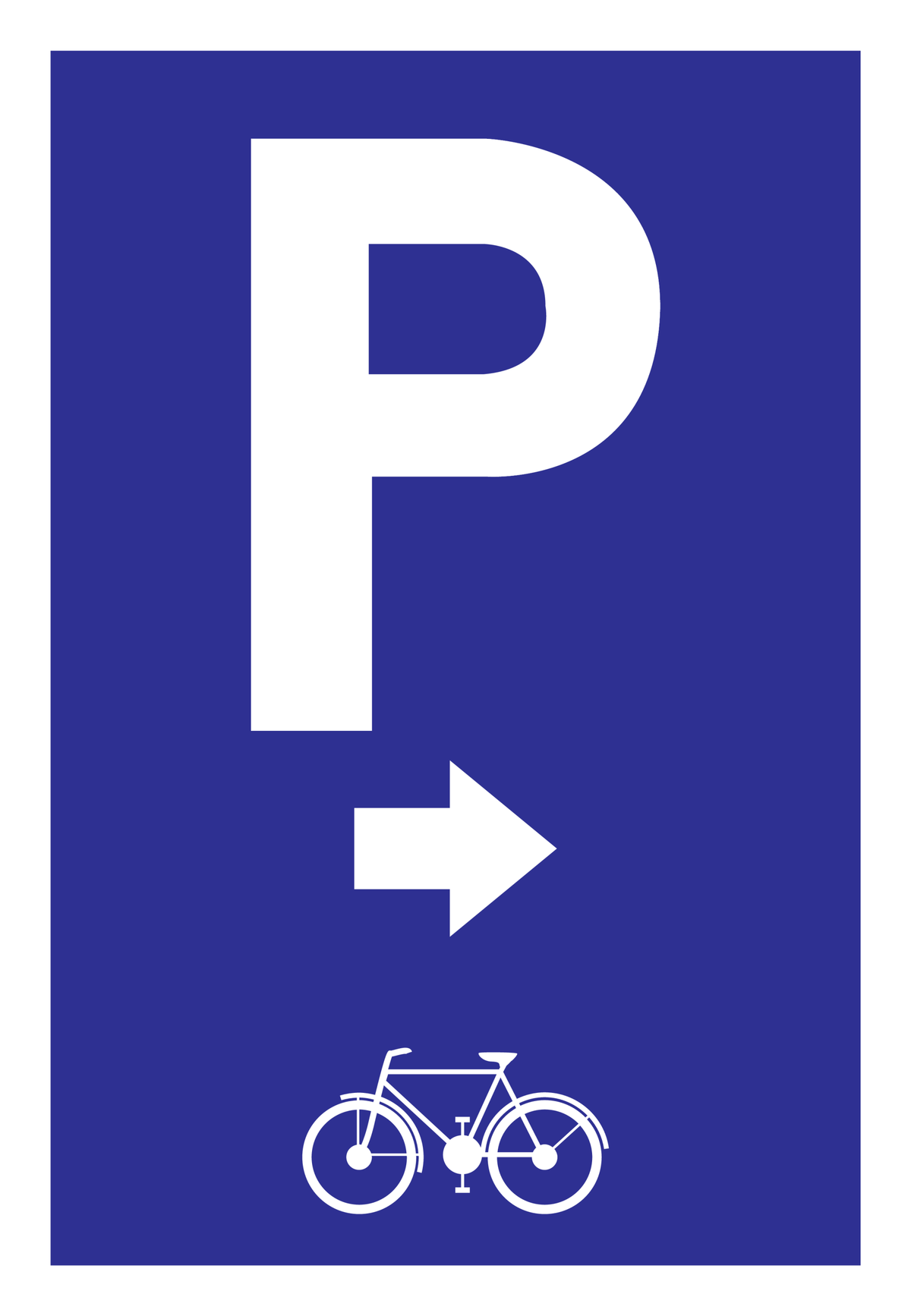 STATIONNEMENT POUR VÉLOS À DROITE