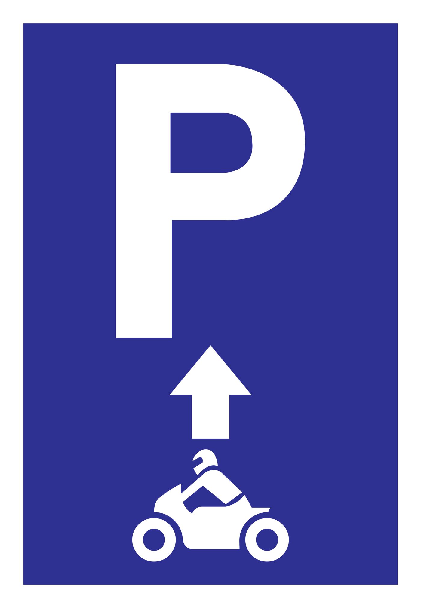 PARKING MOTO'S RECHTDOOR