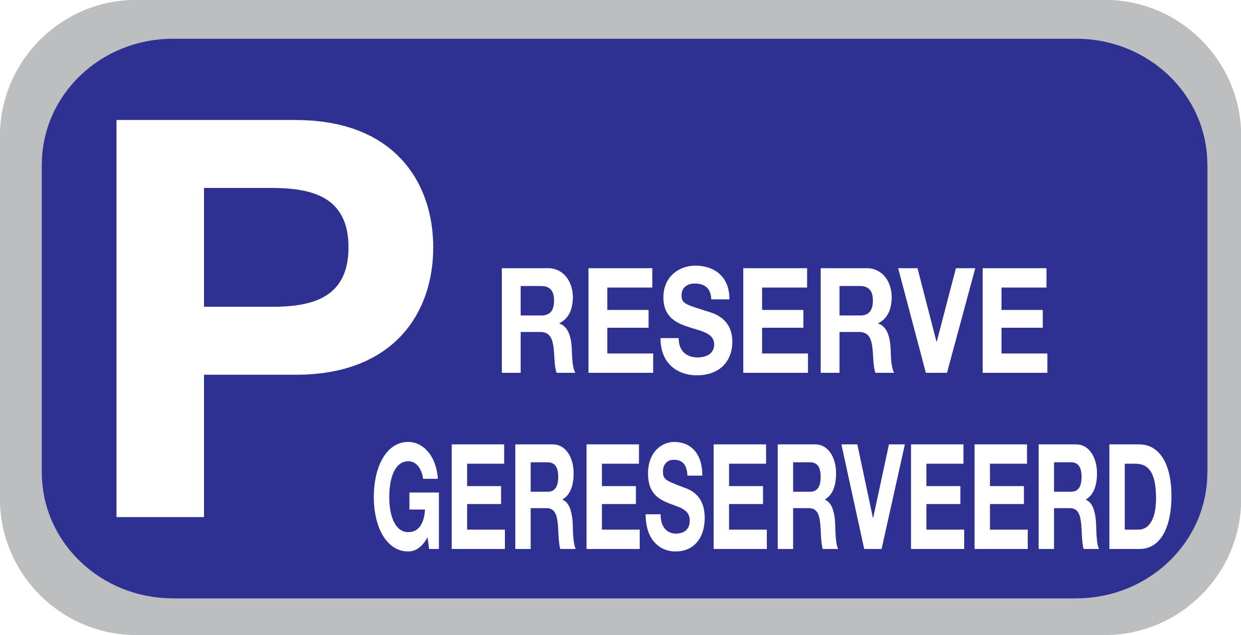 PARKING RESERVE/RESERVEERD