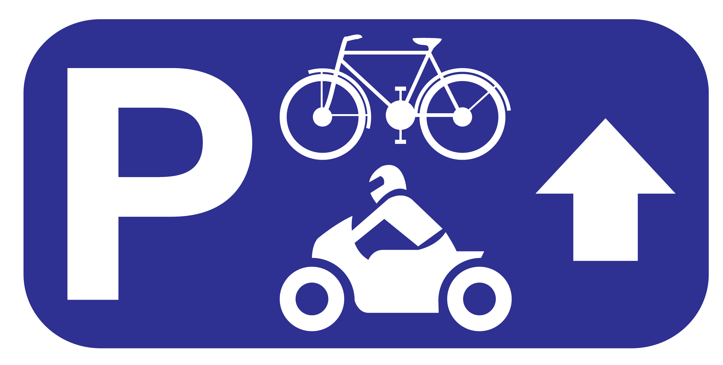 PARKING VOOR FIETSEN EN MOTO'S RECHTDOOR