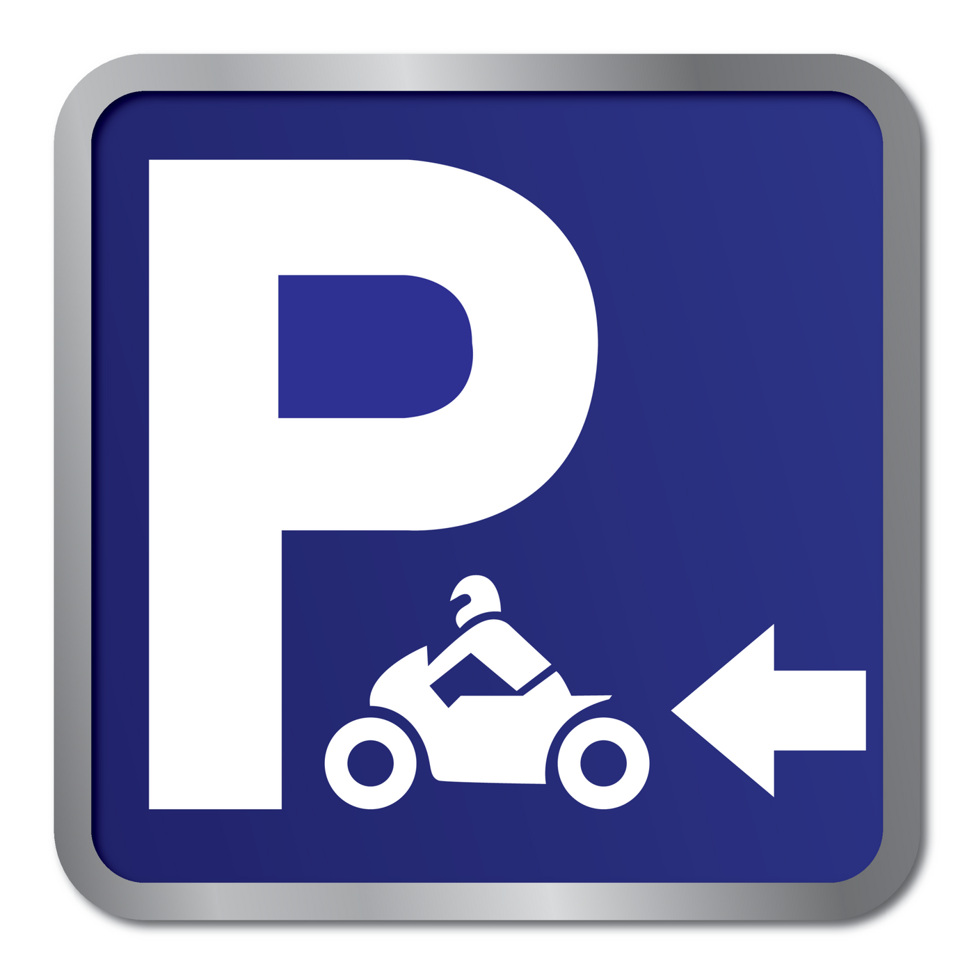 PARKING MOTO'S NAAR LINKS