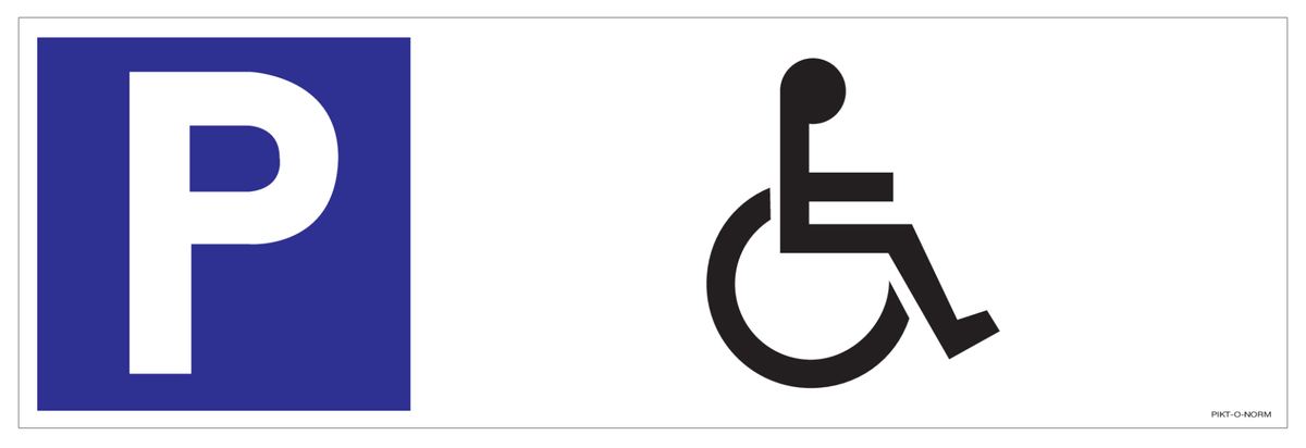 PARKING PERSONEN MET EEN HANDICAP