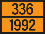 ADR BORD MET GEVARENCODE 336/1992