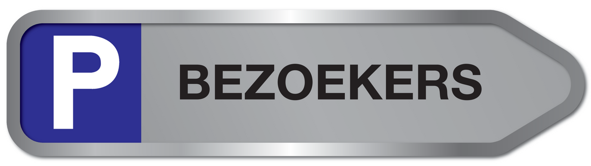 PIJLBORDEN PARKING BEZOEKERS