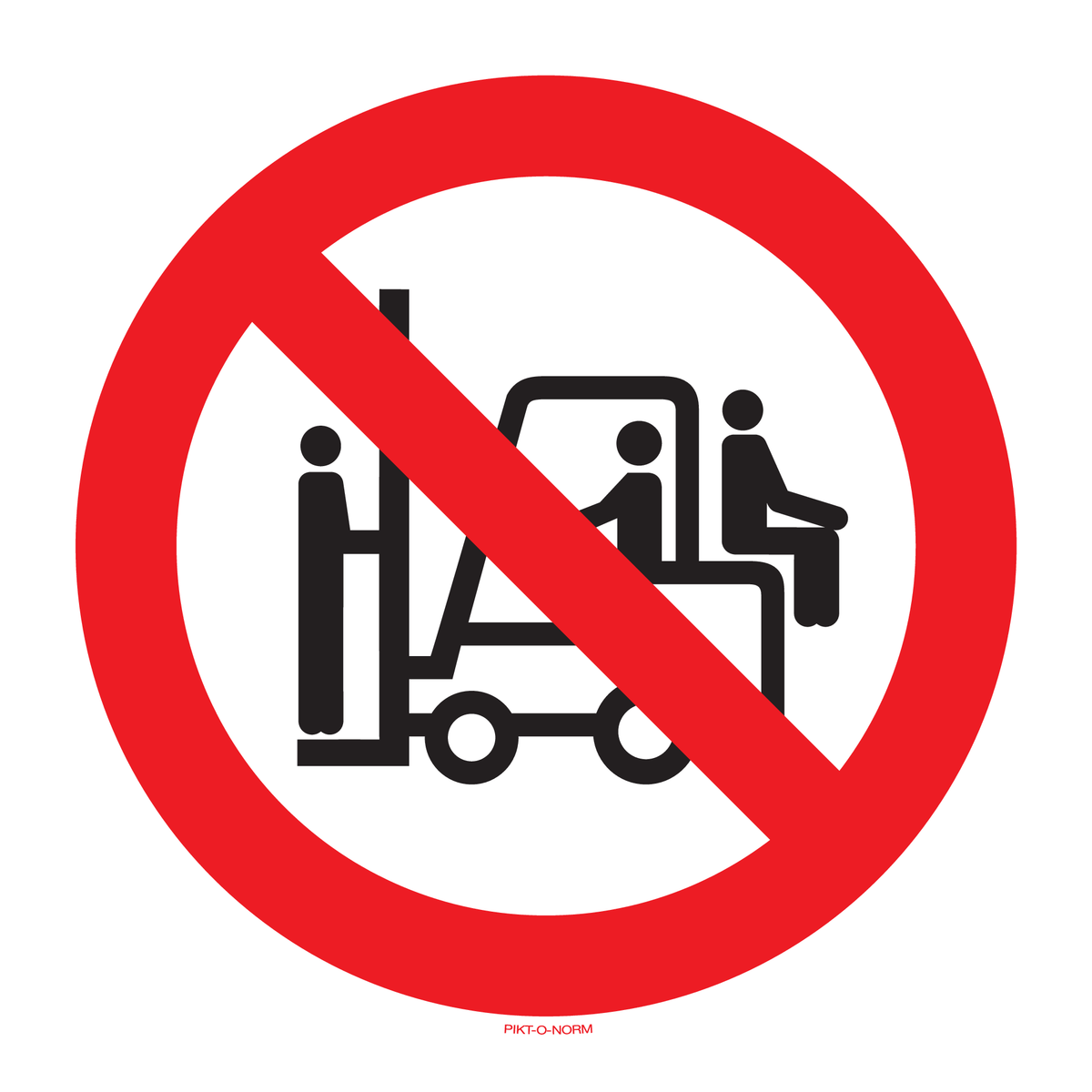 INTERDIT AUX PASSAGERS