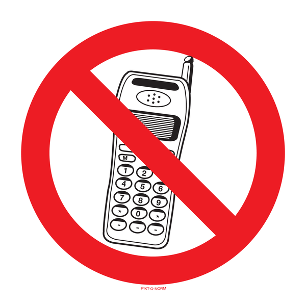 INTERDIT AUX TÉLÉPHONE PORTABLE