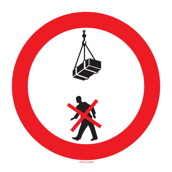 NE PAS STATIONNER SOUS LA CHARGE