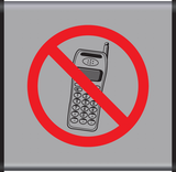 INTERDIT AUX TÉLÉPHONE PORTABLE
