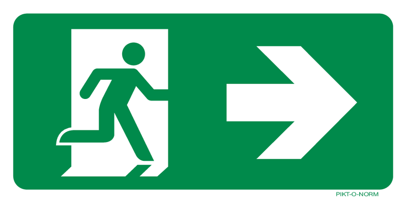 VLUCHTWEG NAAR RECHTS