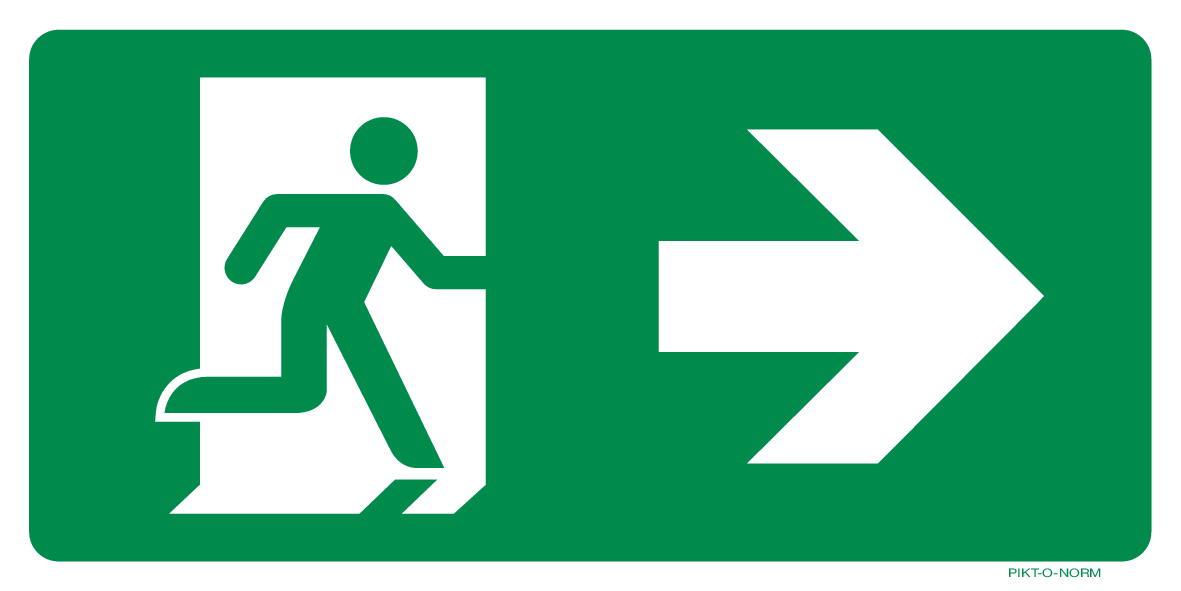 VLUCHTWEG NAAR RECHTS