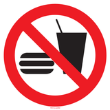 ETEN EN DRINKEN VERBODEN