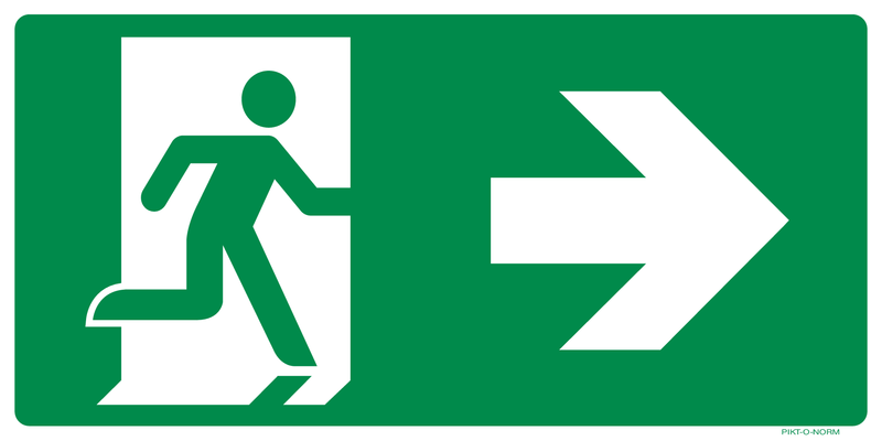 VLUCHTWEG NAAR RECHTS