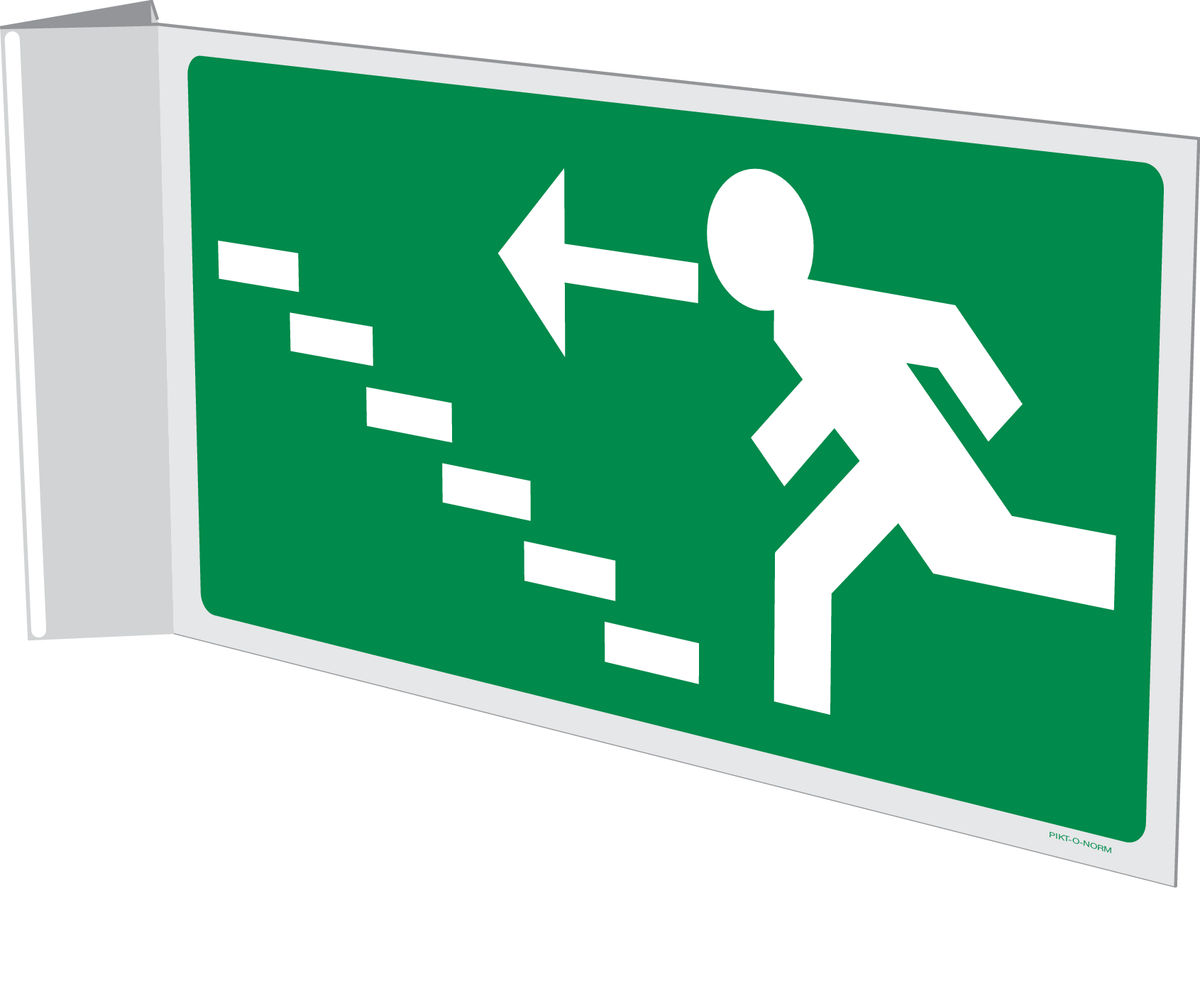 ISSUE DE SEC.ESCALIER GAUCHE VERS HAUT