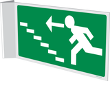 ISSUE DE SEC.ESCALIER GAUCHE VERS HAUT
