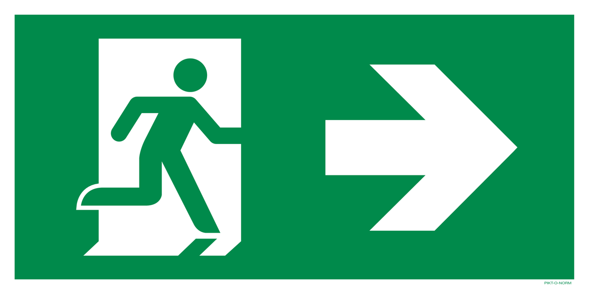 VLUCHTWEG NAAR RECHTS