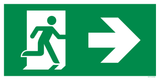 VLUCHTWEG NAAR RECHTS