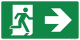 VLUCHTWEG NAAR RECHTS