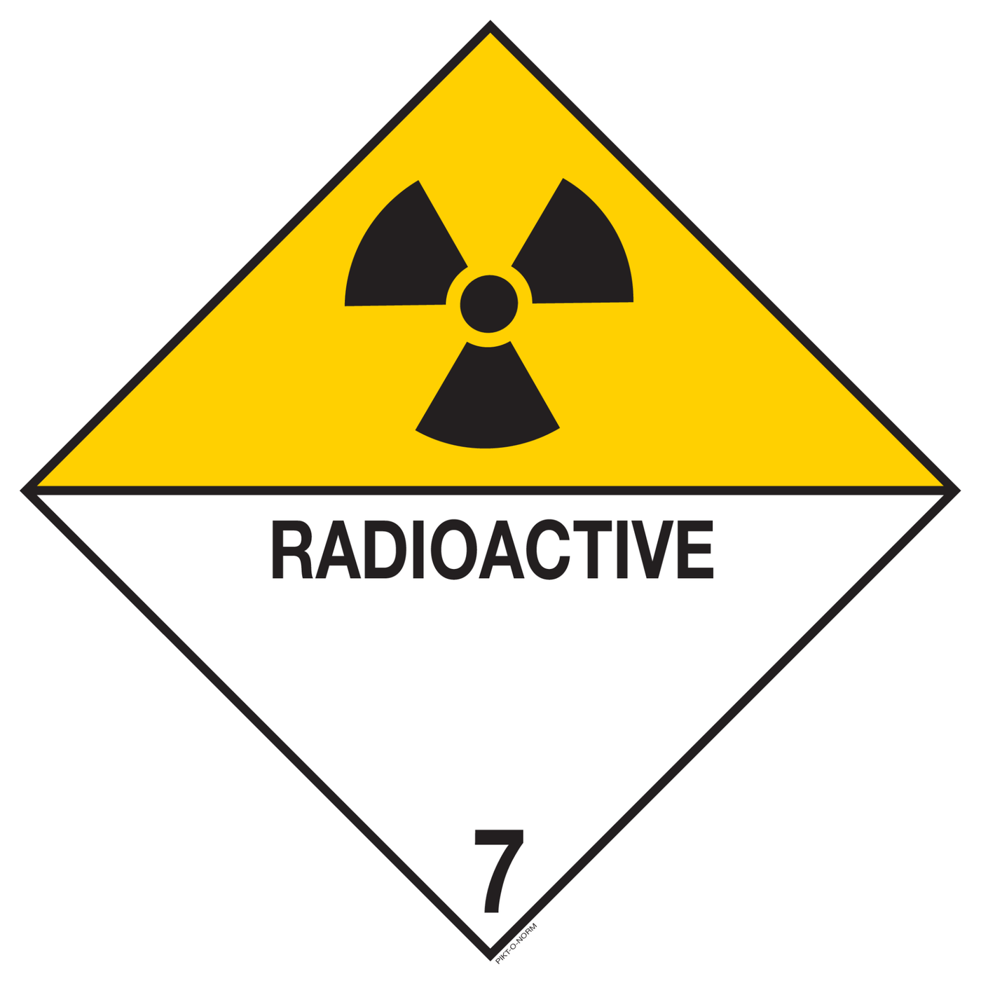 RADIOACTIVE. ADR CLASSE 7D