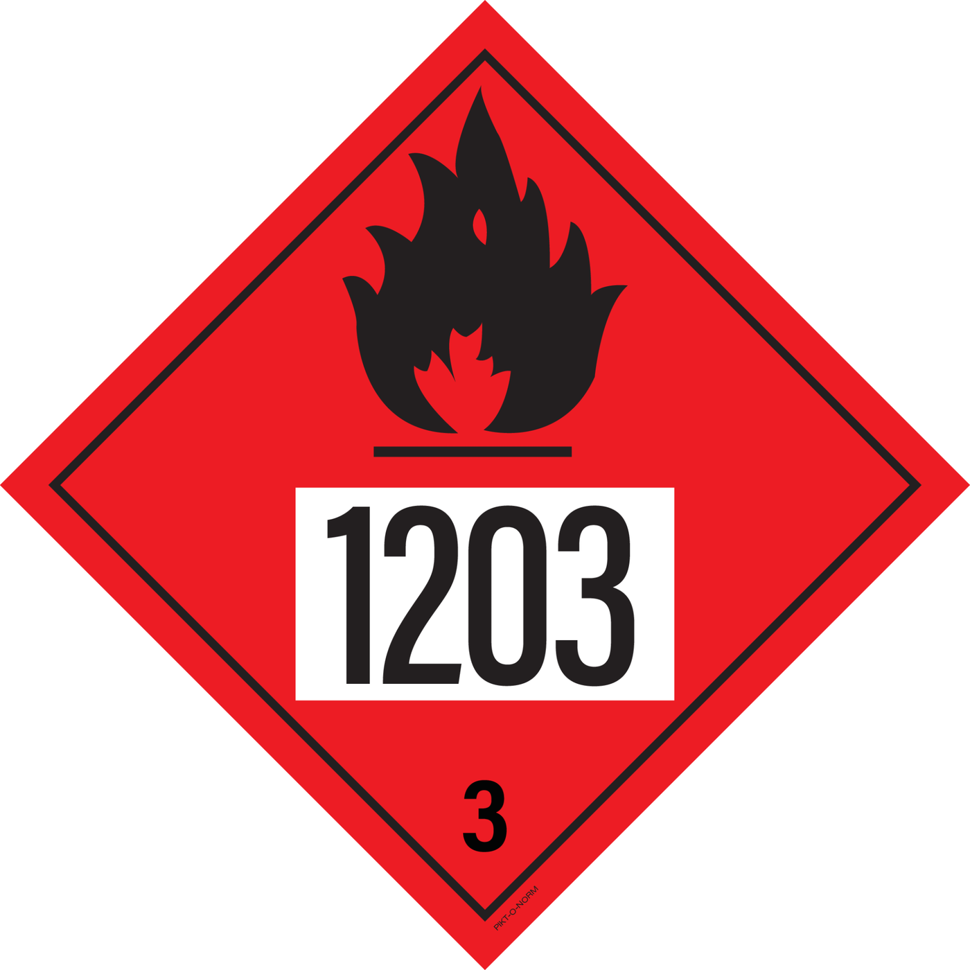 IMO 3.0. LIQUIDES INFLAMMABLES UN 1203