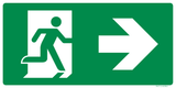 VLUCHTWEG NAAR RECHTS