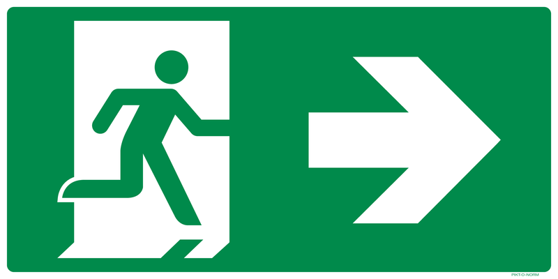 VLUCHTWEG NAAR RECHTS