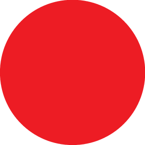 ETIQUETTES ROUGES, AVEC TROU Ø5MM