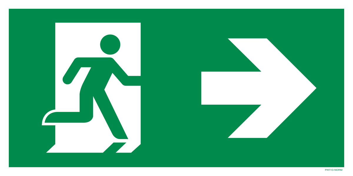 VLUCHTWEG NAAR RECHTS