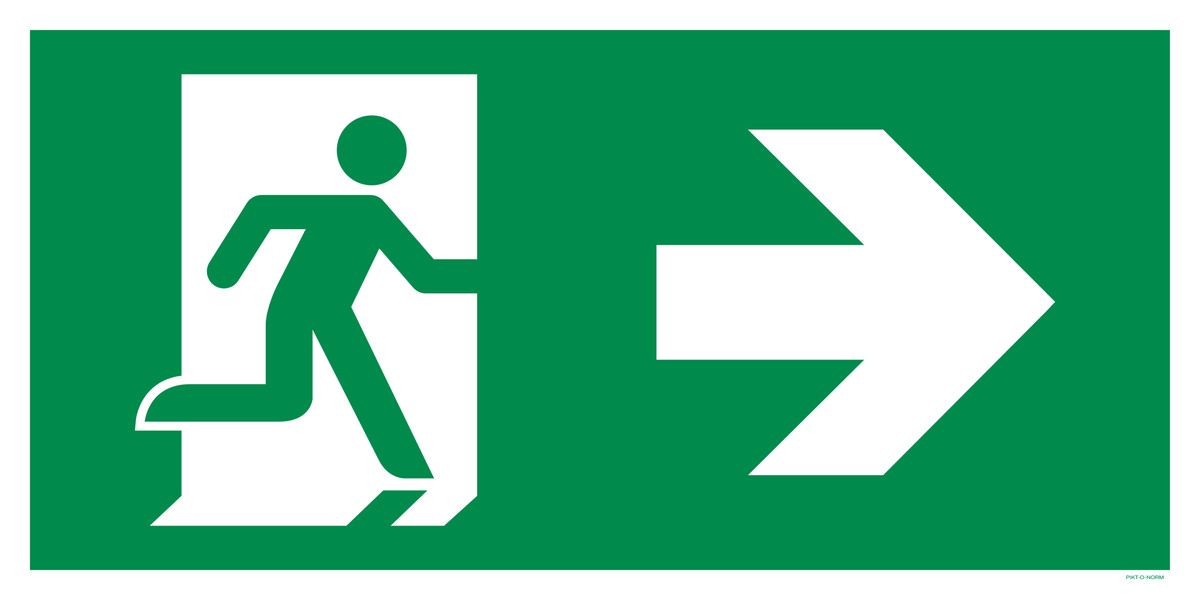 VLUCHTWEG NAAR RECHTS