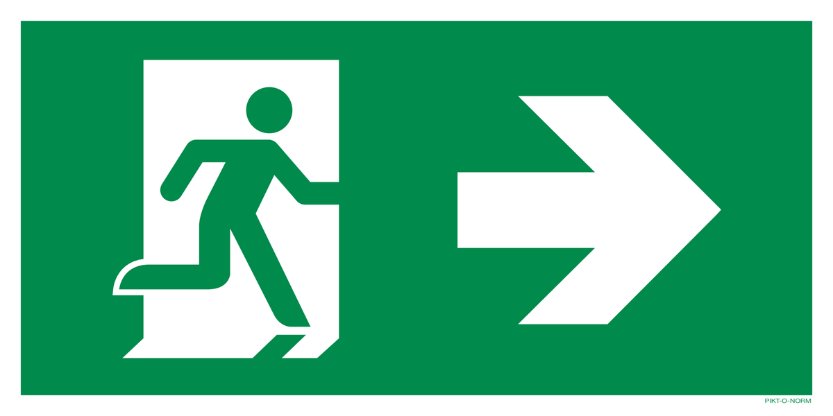 VLUCHTWEG NAAR RECHTS