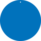 ETIQUETTES BLEUES, AVEC TROU Ø5MM