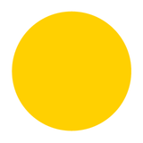 ETIQUETTES JAUNES, AVEC TROU Ø5MM