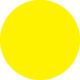 ETIQUETTES JAUNES, AVEC TROU Ø5MM