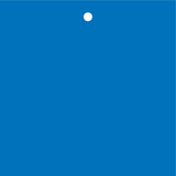 ETIQUETTES BLEUES, AVEC TROU Ø5MM