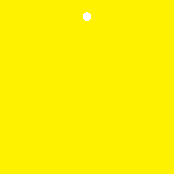 ETIQUETTES JAUNES, AVEC TROU Ø5MM