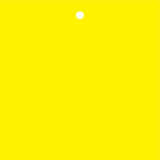 ETIQUETTES JAUNES, AVEC TROU Ø5MM