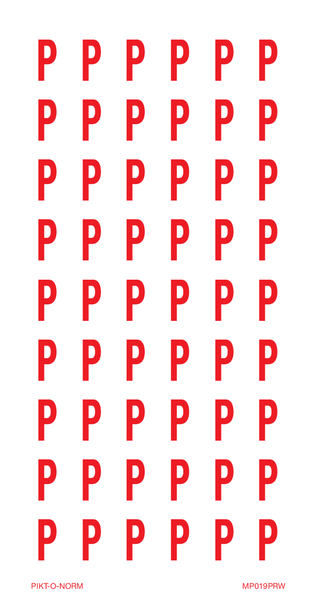 LETTER P OP VEL