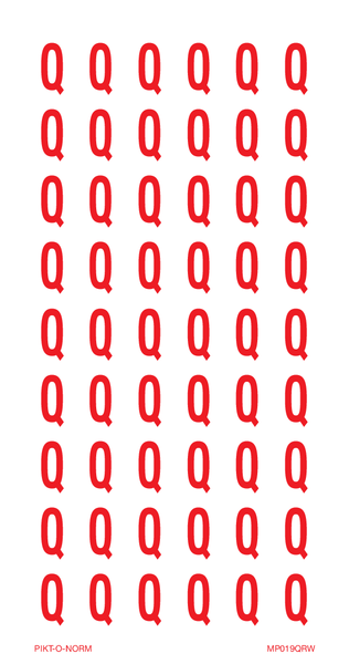 LETTER Q OP VEL