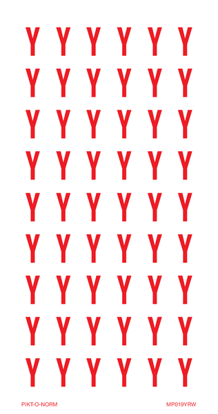 LETTER Y OP VEL