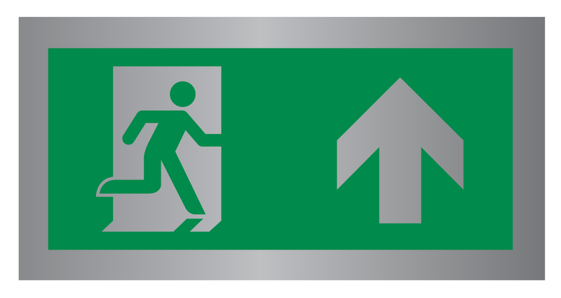 VLUCHTWEG RECHTDOOR OF NAAR BOVEN