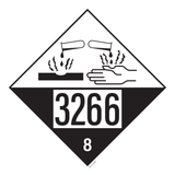IMO 8.0 CORROSIEF MET UN 3266