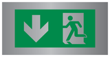 ISSUE DE SECOURS GAUCHE VERS LE BAS