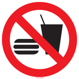 ETEN EN DRINKEN VERBODEN