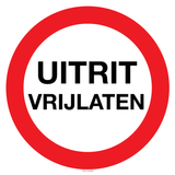 UITRIT VRIJLATEN