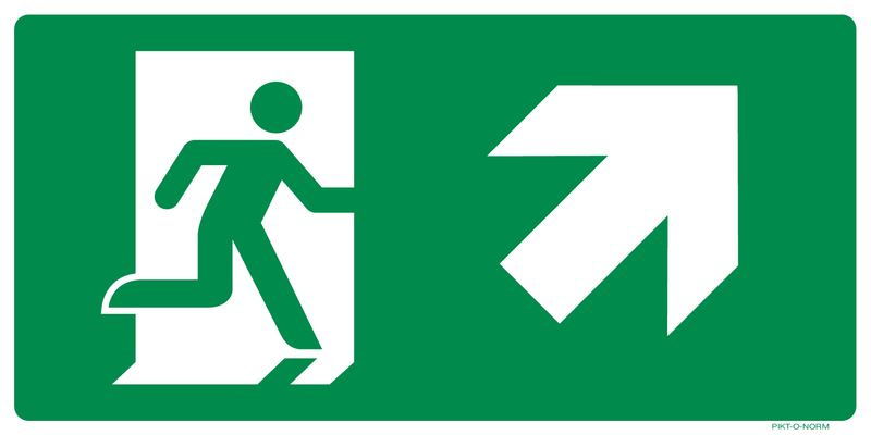 VLUCHTWEG, TRAP RECHTS NAAR BOVEN