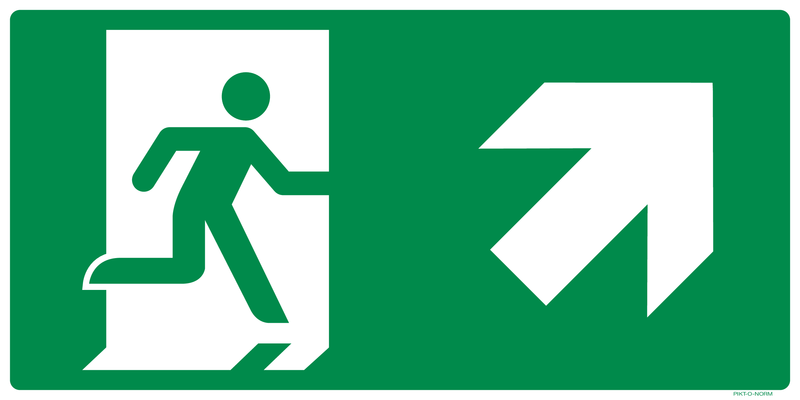 VLUCHTWEG, TRAP RECHTS NAAR BOVEN