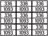 ADR BORD MET GEVARENCODE 336/1093
