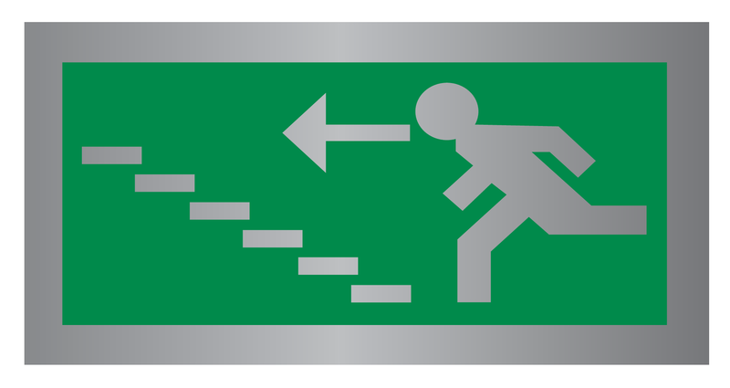 ISSUE DE SEC.ESCALIER GAUCHE VERS HAUT