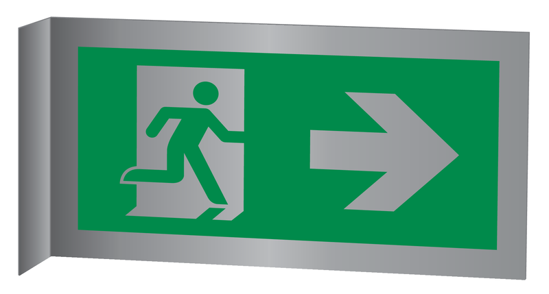 VLUCHTWEG NAAR RECHTS