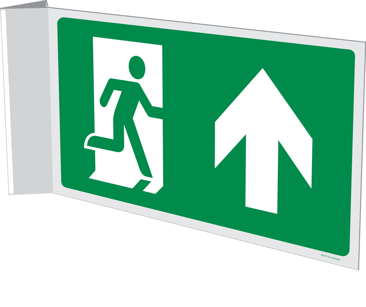 VLUCHTWEG RECHTDOOR OF NAAR BOVEN