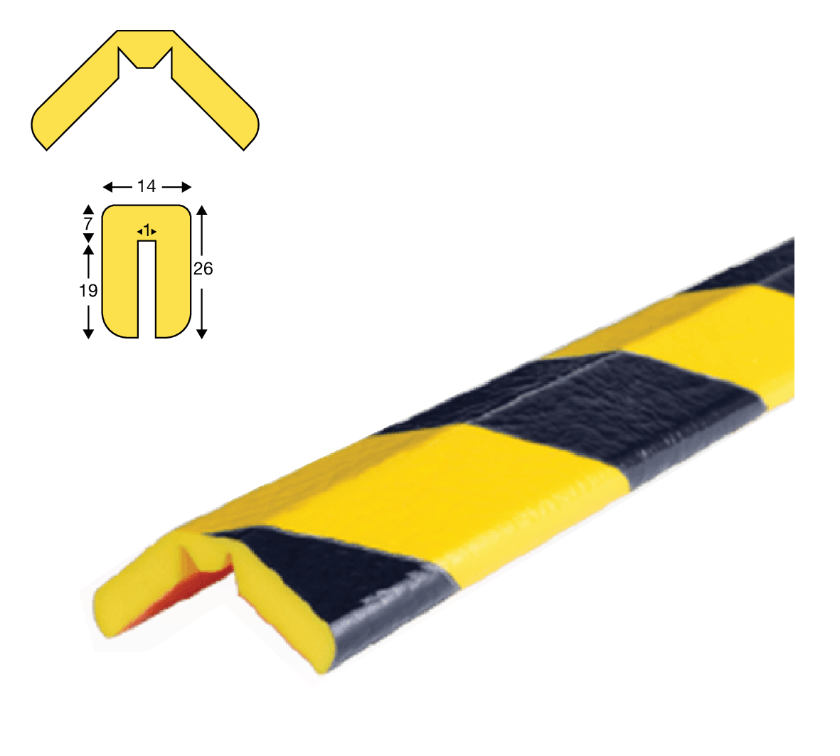 PROTECTIONS ARETES TYPE W  DE 0° A 160°